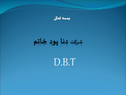سیستم سازه ای DBT