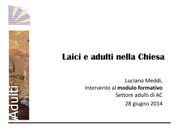 Power Point Relazione don Meddi
