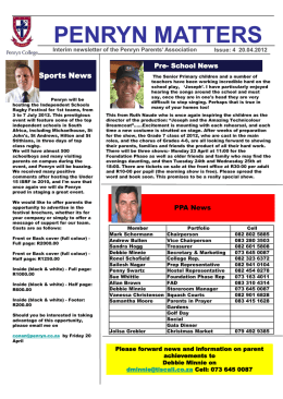 penryn matters - Penryn College