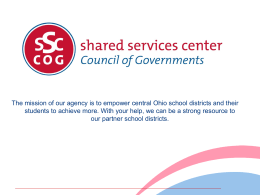 ESC Substitute Orientation - Educational Service Center of Central