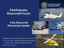 Rotorcraft Directorate - Aircraft Electronics Association