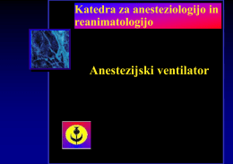 Anestezijski ventilator