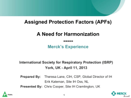 Assigned Protection Factors - define assign -