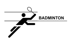 Badminton - Spielfeld/Clear/Drop
