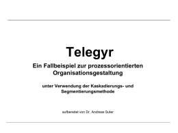 Telegyr – das Urfallbeispiel des Grazer Ansatzes