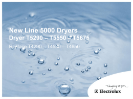New Line 5000 Dryers