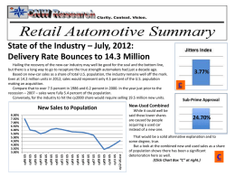 CNW Research Report July 2012