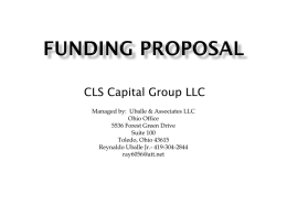 Our Funding Model - CLS Lending