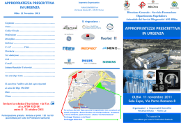 Scarica programma - FARA CONGRESSI Srl