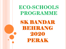 Slide 1 - Eco-Schools Malaysia