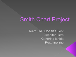 Smith Chart Project