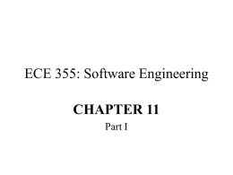 Lect.15 - Software Engineering Laboratory