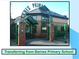 Empowering the Learner - Barnes Primary School