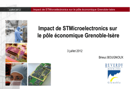 Impact de STMicroelectronics sur le pôle