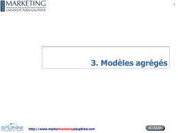 ppt - MASTER MARKETING & STRATEGIE