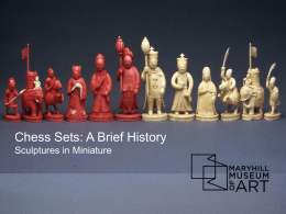 Sculptures in Miniature The Chess Set Collection