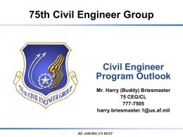 Civil Engineering presentation.