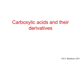Acides carboxyliques