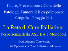 modello organizzativo di assistenza domiciliare