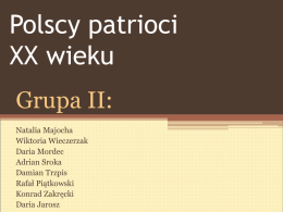Polscy patrioci XX w.