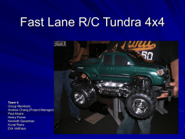 Fast Lane R/C Tundra 4x4