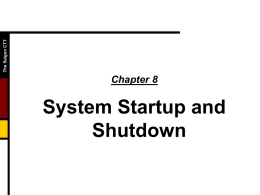 LPI-101-Ch9-Startup and Shutdown