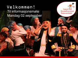 InfoMøte020913 - Teateret Mitt