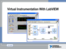 Labview Introduction