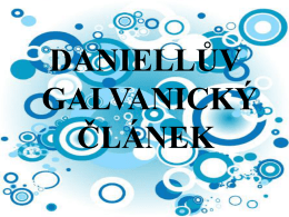Daniellův galvanick..