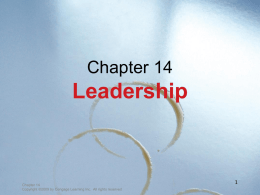 Leadership