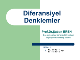 DIF4 - Yaşar Üniversitesi | Fen Edebiyat Fakültesi | İstatistik Bölümü