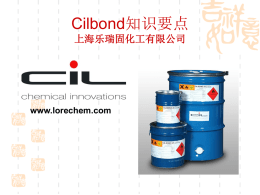 粘合剂 - 上海乐瑞固化工有限公司