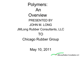 Tire Polymers - The Chicago Rubber Group, Inc.