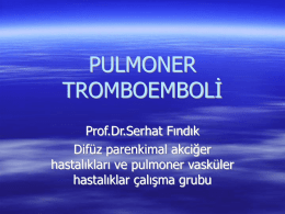 VAKA RAPORU - Prof. Dr. Serhat Fındık / Resmi Web Sayfası