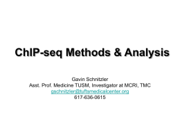 ChIP-seq Methods & Analysis_pt1