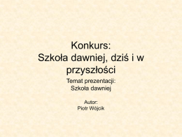 Historia szkolnictwa polskiego