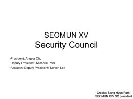 SEOMUN XIV Security Council