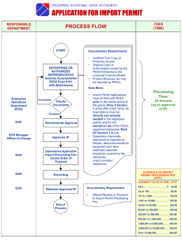 Enterprise Operation Division Process Flow