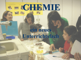 CHEMIE - Marie Reinders Realschule