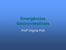 Emergências Gastrointestinais
