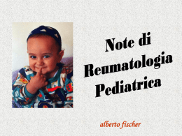 Immunologia e reumatologia pediatrica