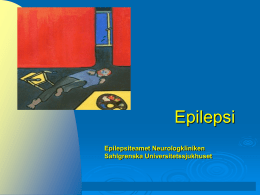 Epilepsi (PPT-presentation)