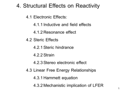4.1.1 Inductive and field effects