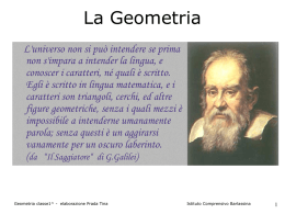 1B &ndash; Geometria - Istituto Comprensivo di Barlassina