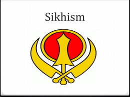 Sikhism- important concepts