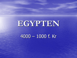 EGYPTEN-nya-versionen