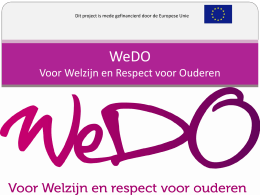 Lezing Dr Liesbeth De Donder