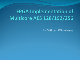FPGA Implementation of AES 128/192/256