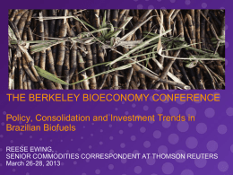 Ewing.Presentation - Berkeley Bioeconomy Conference