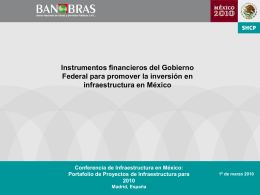 Presentación AGT Madrid - Banco Nacional de Obras y Servicios